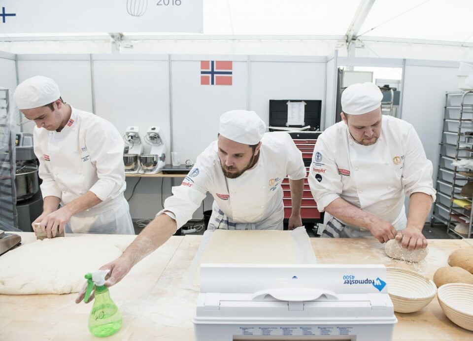Nikolai Meling, Erlend Løken Volden og Ivar Bakke var på norges bakerlag da Nordic ble arranger i Oslo i 2016.