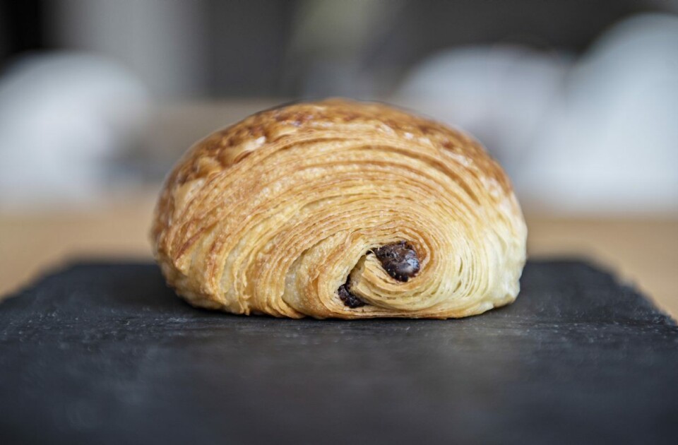 Pain au chocolat, laget av Trude Beate Brendehaug.