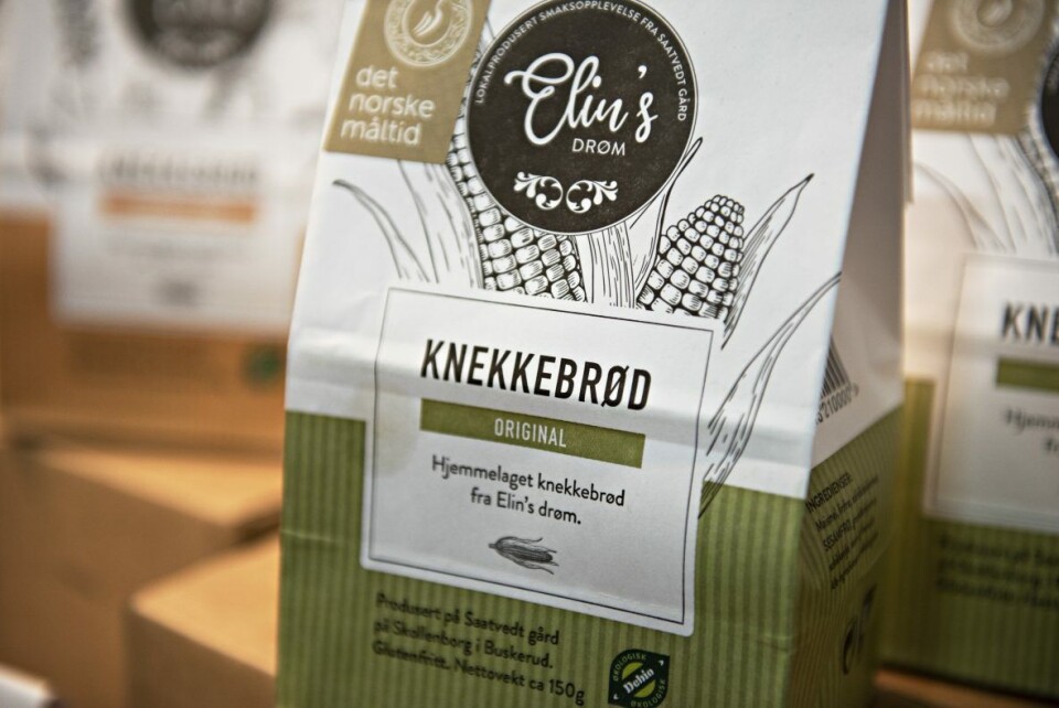 Knekkebrød Original fra Elin’s drøm var en av tre finalister i Det Norske Måltid i januar.