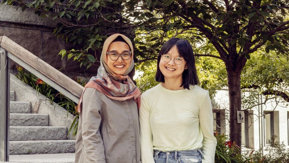Puteri Myransandri (t.v.) og Jessica Li er gründerne bak den nye appen Savvie. Puteri Myransandri (t.v.) og Jessica Li er gründerne bak den nye appen Savvie.