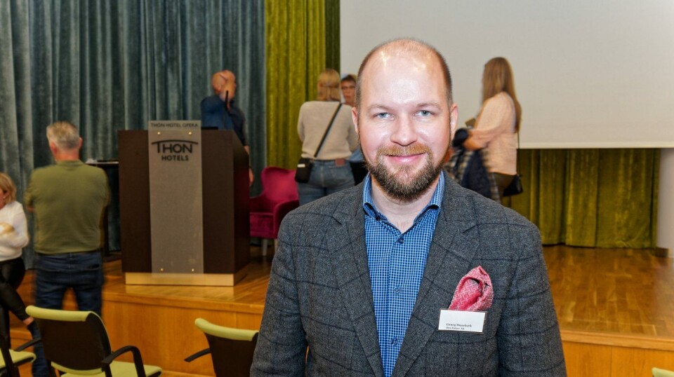 Georg Husebæk forteller om gode Din Baker-tall.