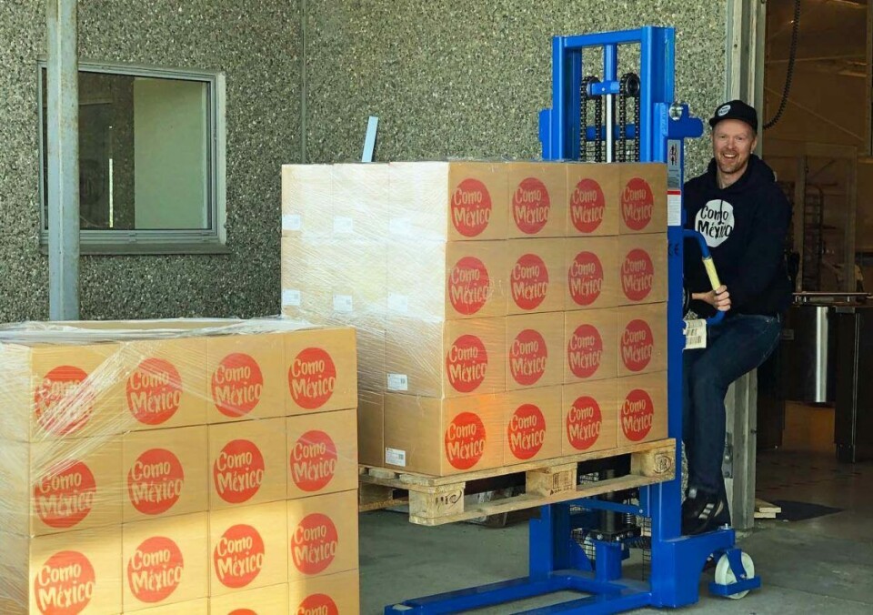 Eirik Naustervik Myklebust sender tortillas til hele landet.
