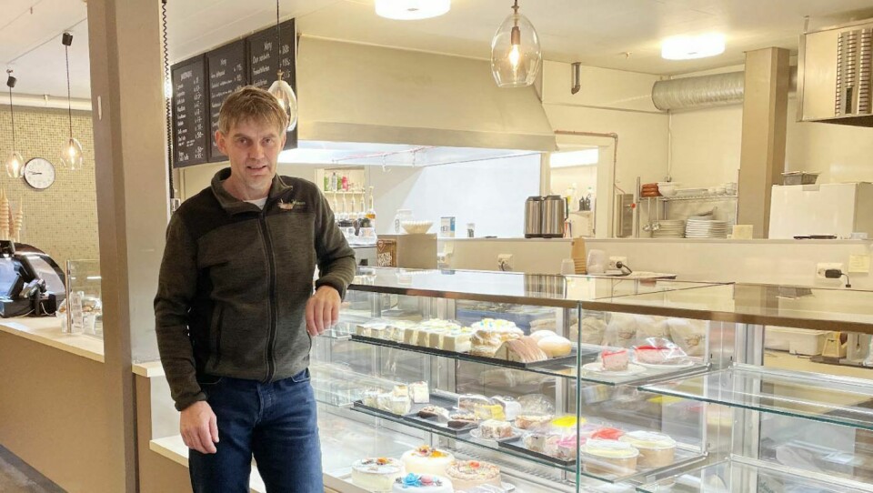 FEMTE GENERASJON: Arne Johansen er femte generasjon i Johansen Bakeri på Sunndalsøra. I dag har bedriften nærmere 40 ansatte.