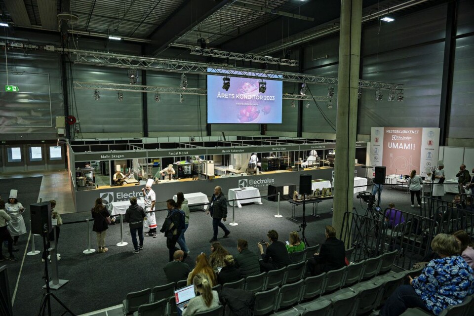 NM i konditorkunst arrangeres i Mesterkjøkkenet på Umami Arena torsdag 16. februar.
