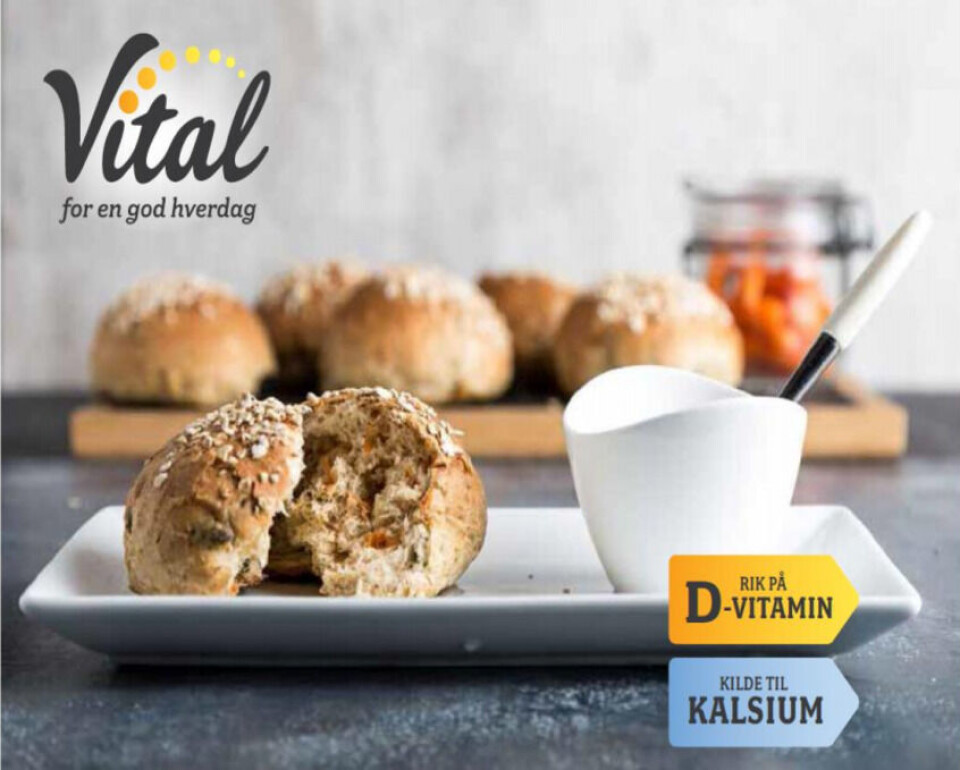 Møllerens lanserer D-vitamin til brød