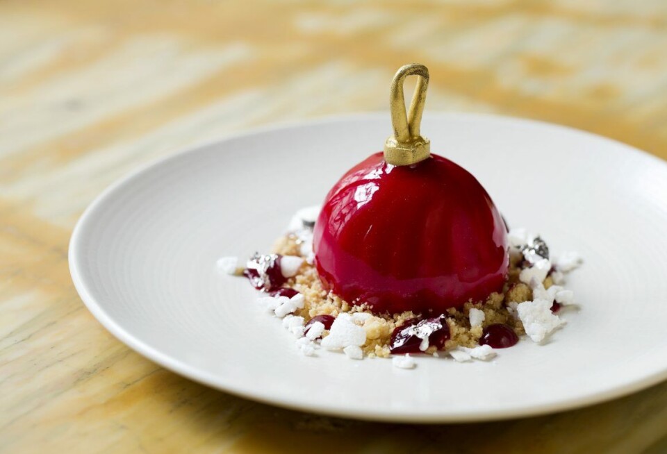 Desserten til sin rett
