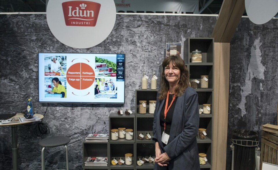 Marketingsjef i Idun Industri, Brit Bjørkli. Idun har satt seg ambisiøse bærekraftmål frem mot 2025 og bruker Foodscape som en læringsarena. Marketingsjef i Idun Industri, Brit Bjørkli. Idun har satt seg ambisiøse bærekraftmål frem mot 2025 og bruker Foodscape som en læringsarena.