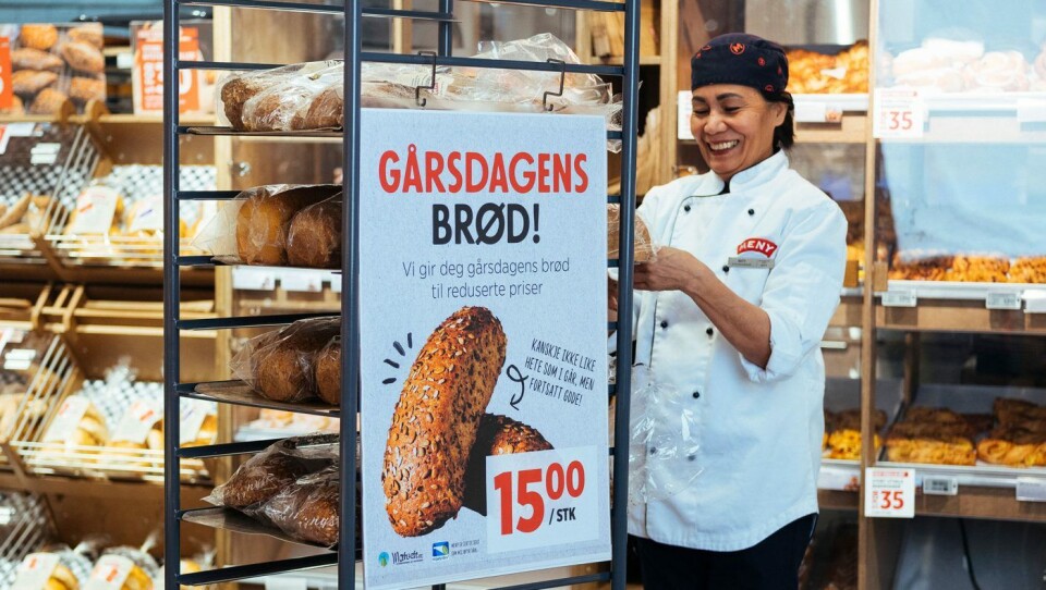 Meny lar kundene sine få kjøpe gårsdagens brød til cirka halv pris.