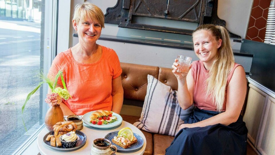 Torunn Nordbø i Opplysningskontoret for brød og korn og Anette Fjelleng Hansen i MatPrat.