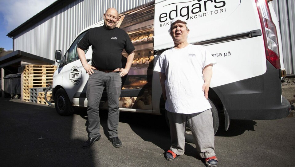 Rune Vindsetmo i Edgars Bakeri skryter uhemmet av Jostein Lysestøls innsats i bedriften. Rune Vindsetmo i Edgars Bakeri skryter uhemmet av Jostein Lysestøls innsats i bedriften.