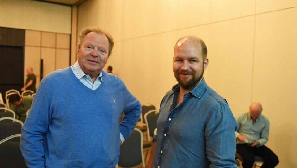 Styreleder i Din Baker Halvor Bjerke og daglig leder Georg Husebæk var godt fornøyd med å endelig kunne samle medlemmene igjen. Styreleder i Din Baker Halvor Bjerke og daglig leder Georg Husebæk var godt fornøyd med å endelig kunne samle medlemmene igjen.