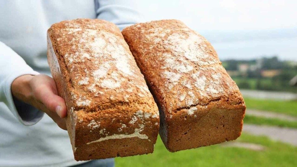 Gardsspelt er bakt på spelt fra Ousdal gård. Foto: Baker Hansen