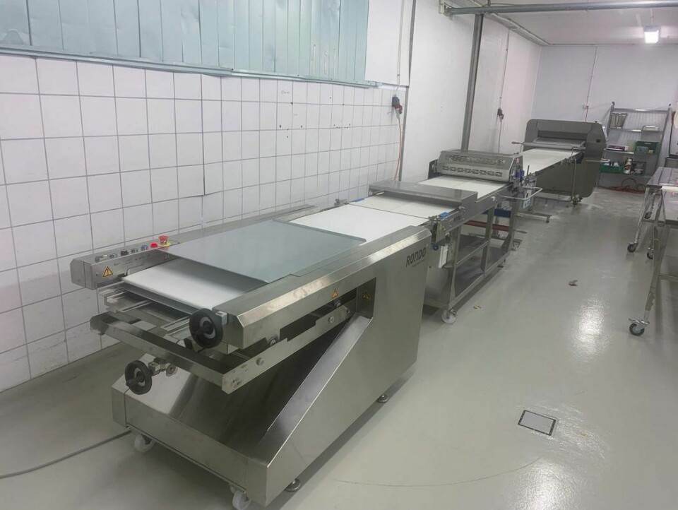 Unibak har levert utstyret til det nye bakeriet i Åsane.
