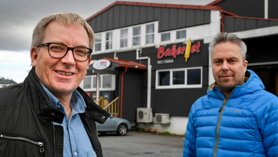 Jan Vikestad (t.v.) og Gunnar Kalstad er hovedeierne i Tgj Management AS som eier 50,89 prosent av aksjene i Bakst Holding AS som nå har kjøpt Bakehuset Nord-Norge AS.