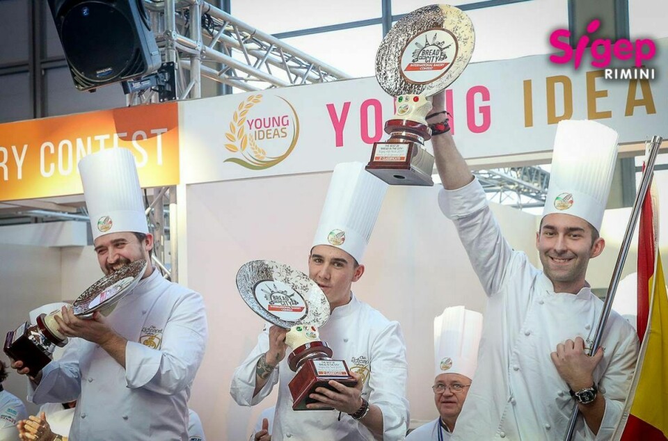 Spania kom på andreplass i bread in the city, Sigep international bakery contest 2017.