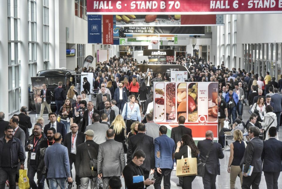 Anuga Boulevard fra messen i 2015.