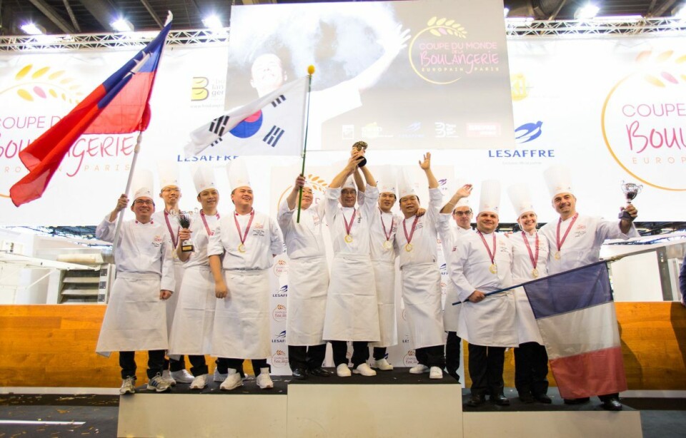 Coupe du Monde de la Boulangerie ble sist arrangert på Europain i 2016, og da var det Sør-Korea som vant.