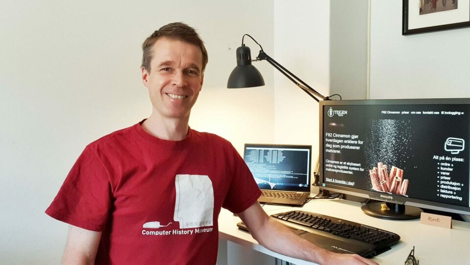 Rune Teigen er sentral i videreutviklingen av bakerisystemet F/82 som nå kommer i skybasert versjon med nye muligheter.