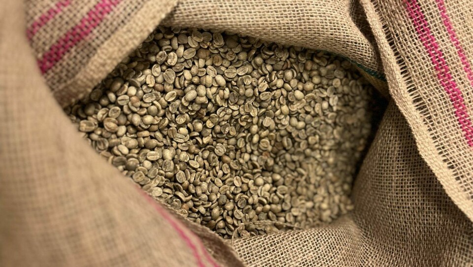 Roasteriet importerer råkaffe fra Colombia.