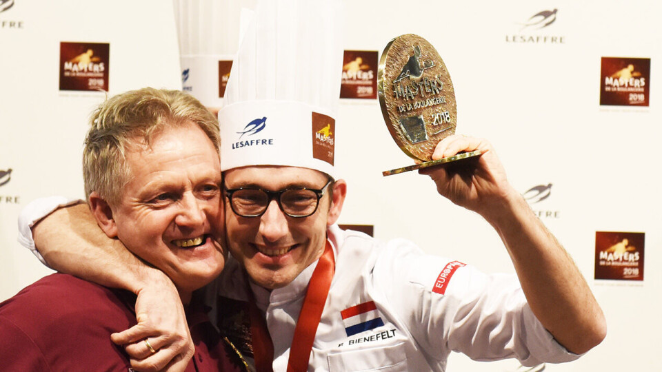 Peter Bienefelt fra Nederland vant kategorien Nutritional Bread under Masters de la Boulangerie 2018. Peter Bienefelt fra Nederland vant kategorien Nutritional Bread under Masters de la Boulangerie 2018.
