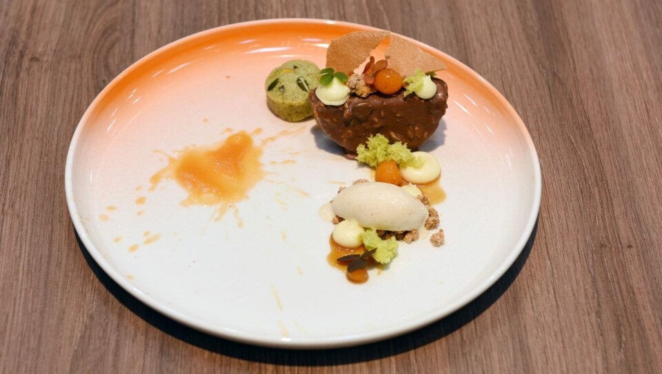 Den norske desserten i VM for unge konditorer satt som et skudd og er, i følge ryktene, en god kandidat til å kunne kjempe om kategoriprisen.