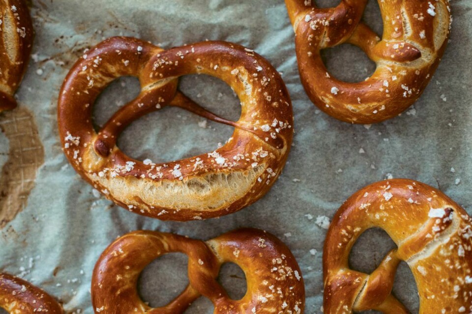 Surdeigsbakst kan være så mangt, også pretzels.