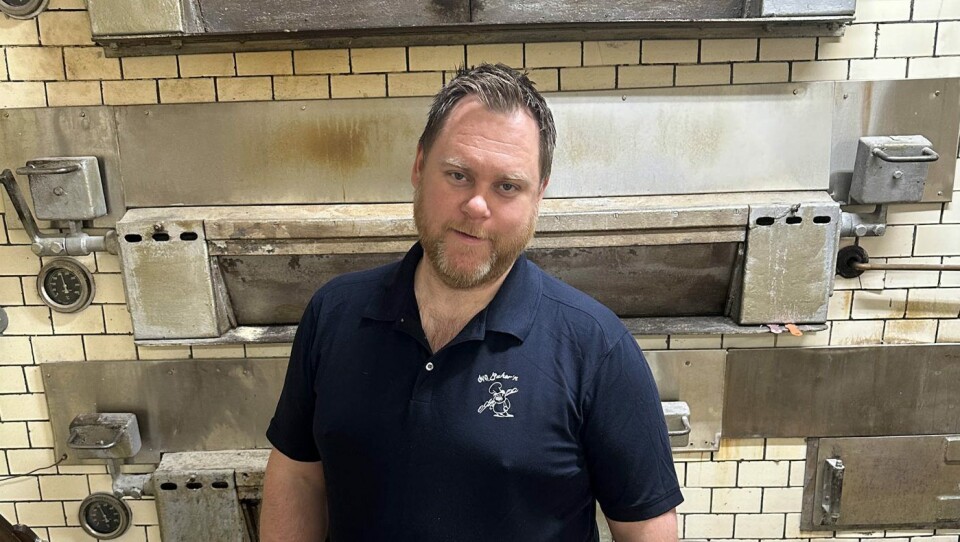 Fredrik Guttormsen er daglig leder i Øya Baker’n Skoglund.