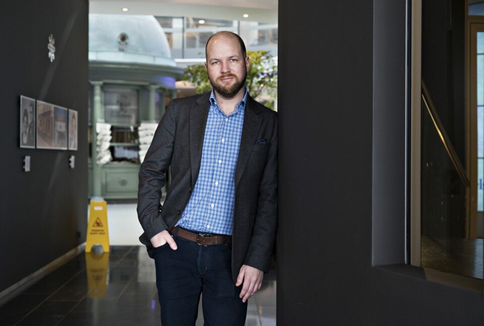 Georg Husebæk er administrerende direktør i Din Baker. Georg Husebæk er administrerende direktør i Din Baker.