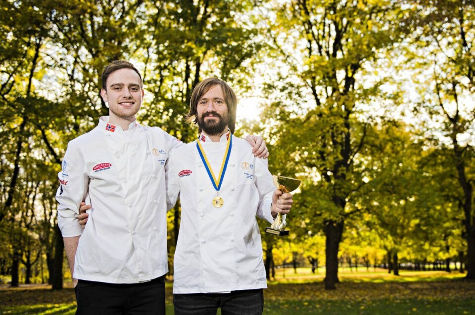 Nikolai Meling og Fredrik Lønne gir seg etter fem og fire år på landslaget.