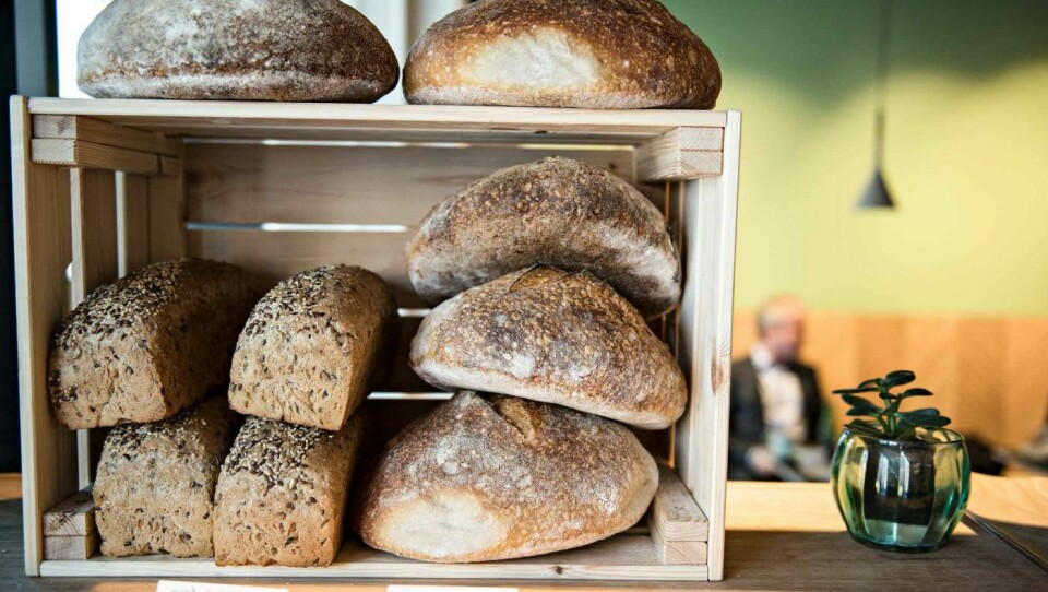 Lekre brød er det første kundene møter når de kommer inn døren på Nords nyeste utsalg på Helsfyr i Oslo.