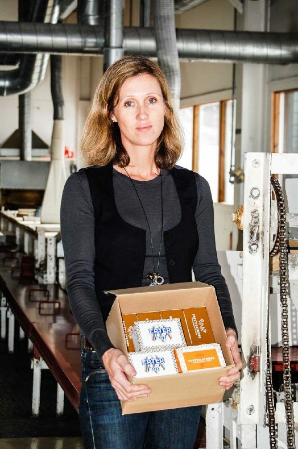 Camilla Rostad selger et produkt som har god vekst i markedet.