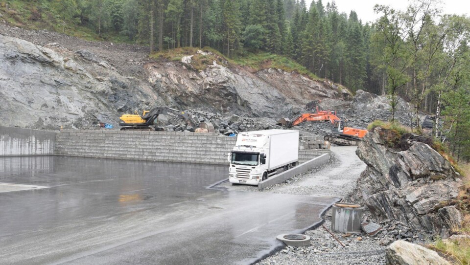 Her i Salhusvegen 54 i Åsane skal nye Goman Vest bygges. Går alt etter planen vil det nye bakeriet stå klart i januar 2022.