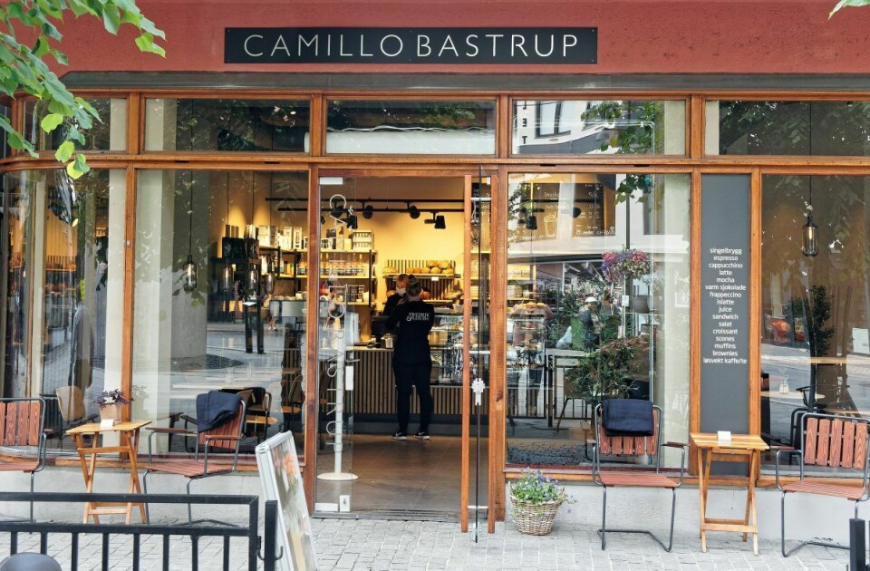Camillo Bastrup er klar til det kommer nye, kaffetørste studenter rett over gaten til høsten.