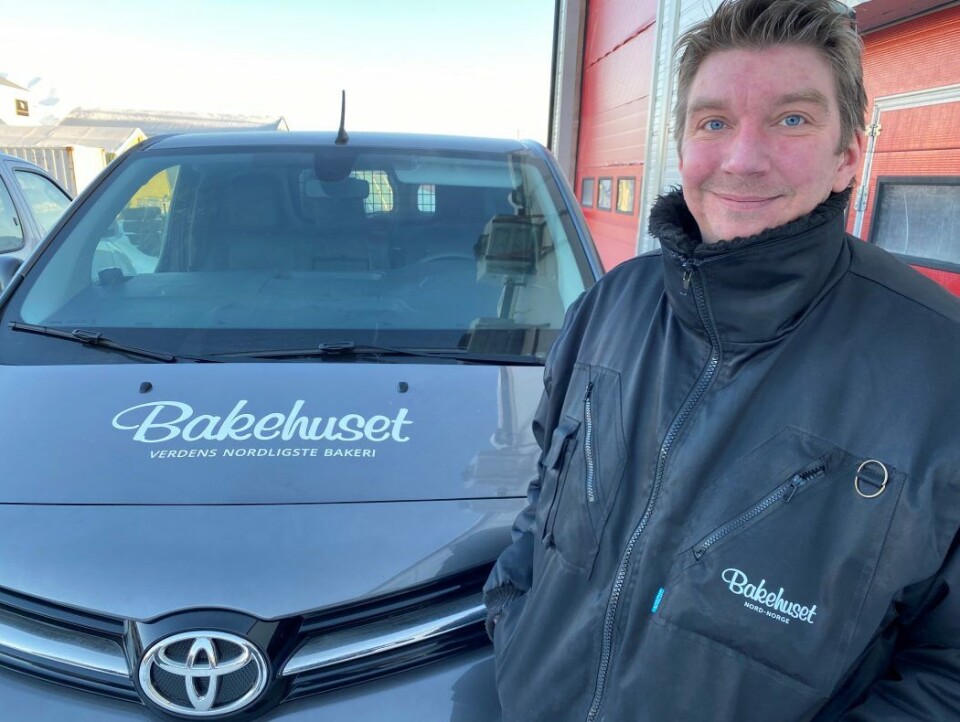 Petter Svendsby er avdelingsleder for bakeriet på Svalbard. Petter Svendsby er avdelingsleder for bakeriet på Svalbard.