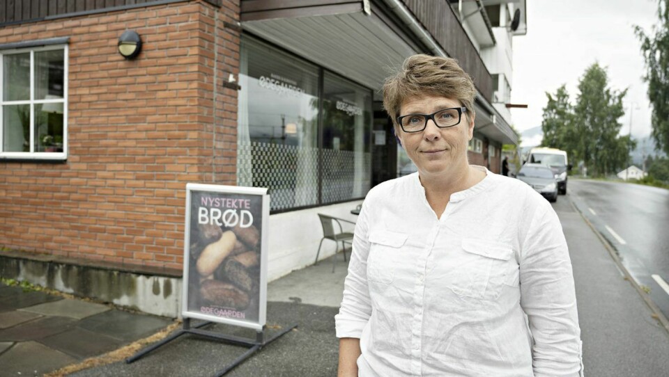 Anne Gunn Viken er daglig leder for Ødegaarden Bakeri & Konditori med utsalg på Otta, Kvam og Vinstra.