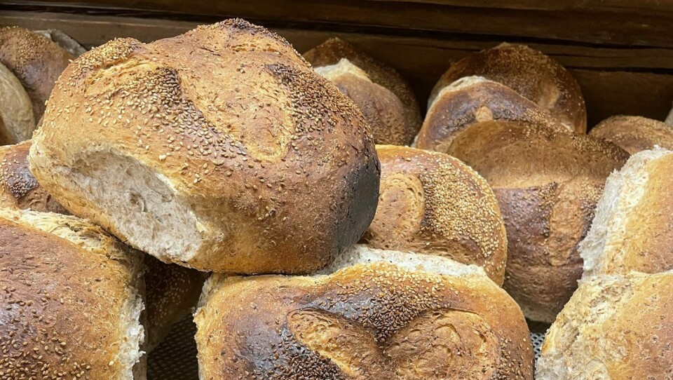Mjonøy Bakeri selger også flere ulike brød, og alle brødene bakes i en vedfyrt steinovn.