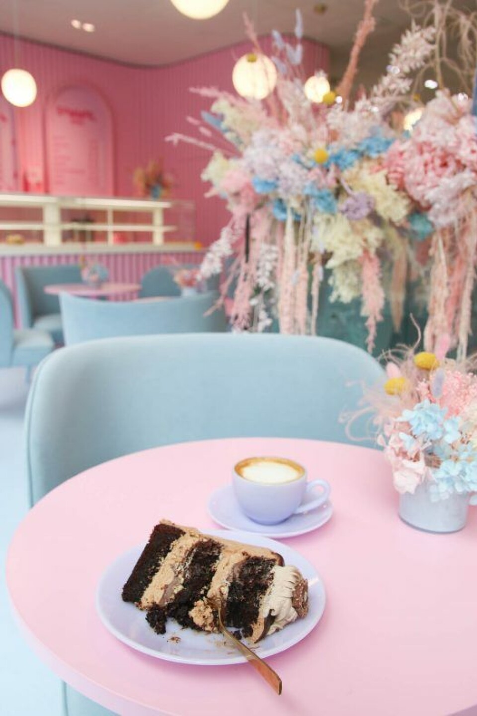Fra Soulcakes nye kafé på varemagasinet Steen & Strøm i Oslo. Fra Soulcakes nye kafé på varemagasinet Steen & Strøm i Oslo.