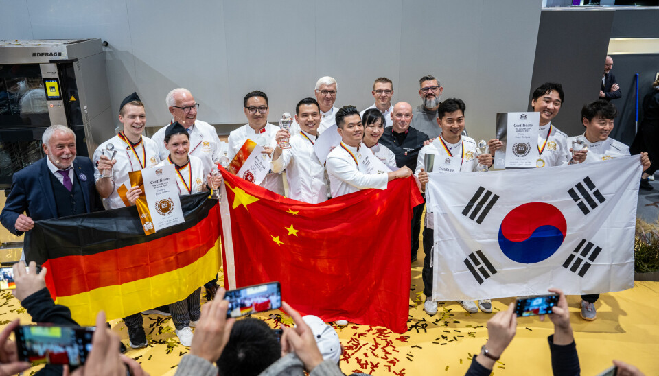 Gull til Kina, sølv til Sør-Korea og bronse til Tyskland i iba.UIBC.Cup for bakere på iba 2023 i München.