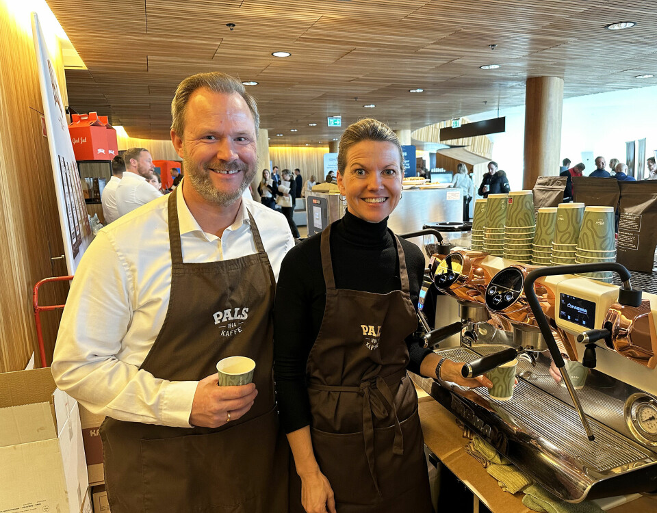 Lars Fredius er daglig leder i nyetablerte Pals Kaffe. Lise Raanaas Haavind går fra Pals til Pals Kaffe. Begge er har de klare ambisjoner for den nye kaffesatsingen.