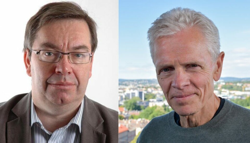 Svein Michelsen (Universitetet i Bergen) og Håkon Høst.