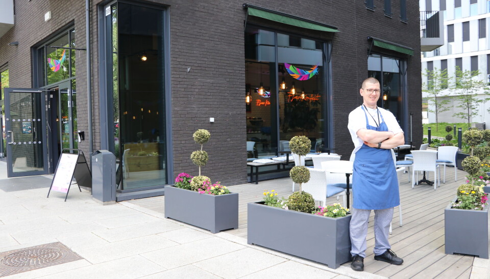 Mariusz Jaskólski er grunnlegger av Fjær Konfekt, som han driver sammen med kona Alexandra og Piotr Rogala.