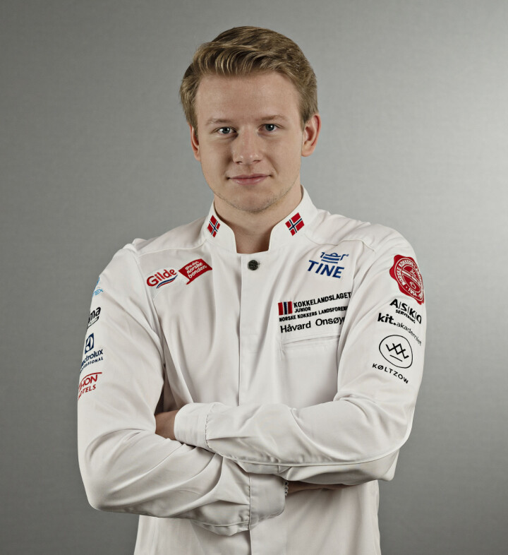 Håvard Onsøyen (24) er en av deltakerne i NM i Kokkekunst 2024.