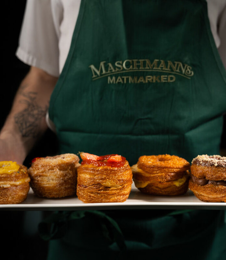 Maschmanns Bakeri lager et par nye smaksvarianter til hver festival.