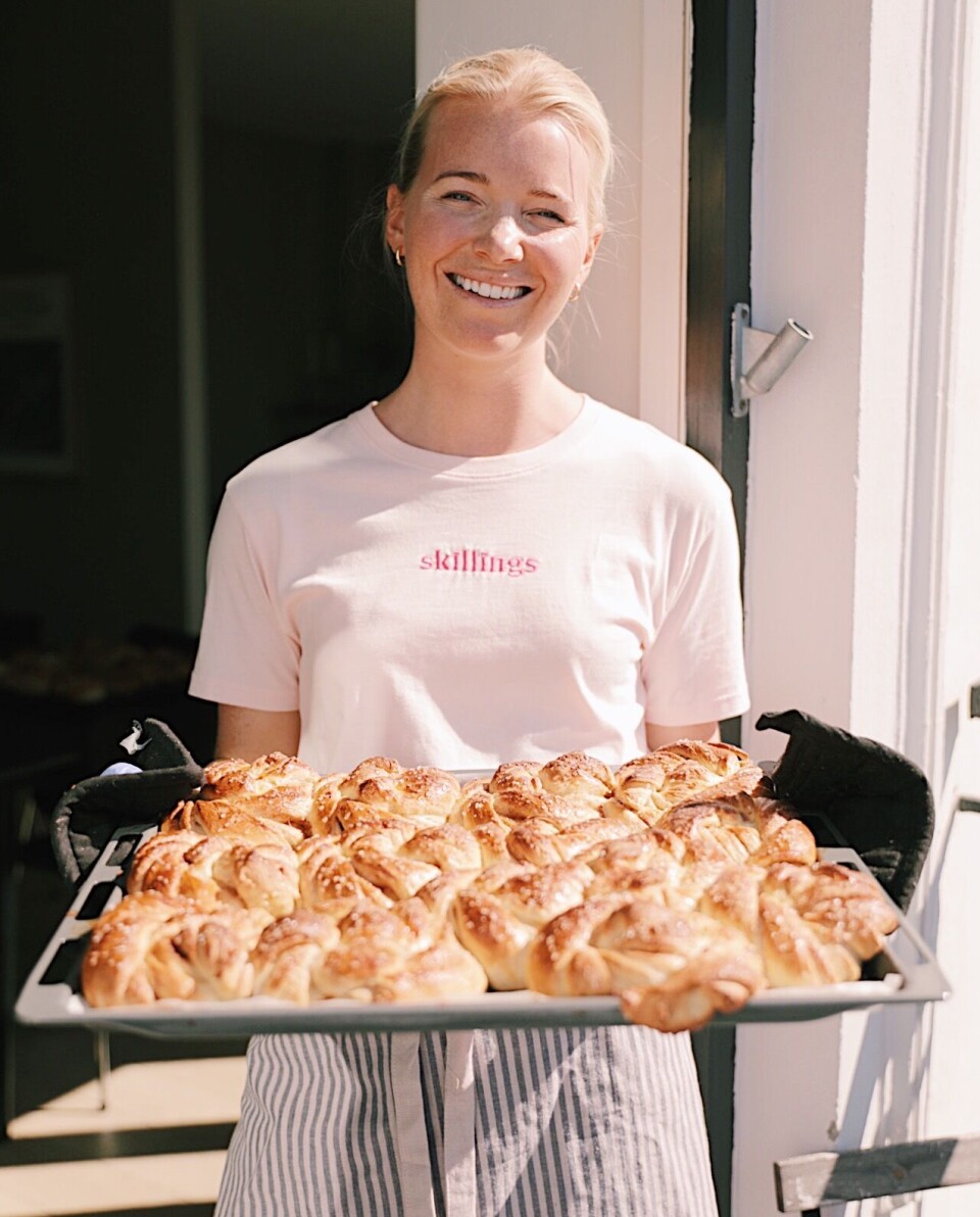 Nicoline Lysholm startet Skillings under coronapandemien våren 2020.