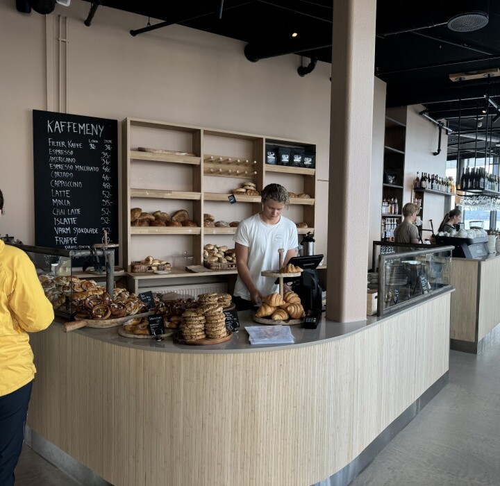 Den nyåpnede Fabriken-avdelingen i Kristiansand har en fantastisk beliggenhet med utsikt mot sjøen.