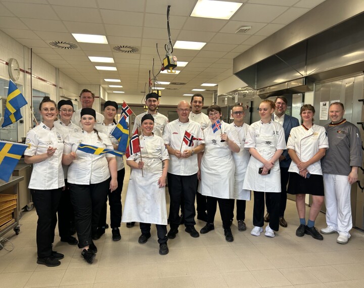 Trenere og deltakere i Nordic Bakery Cup 2024.