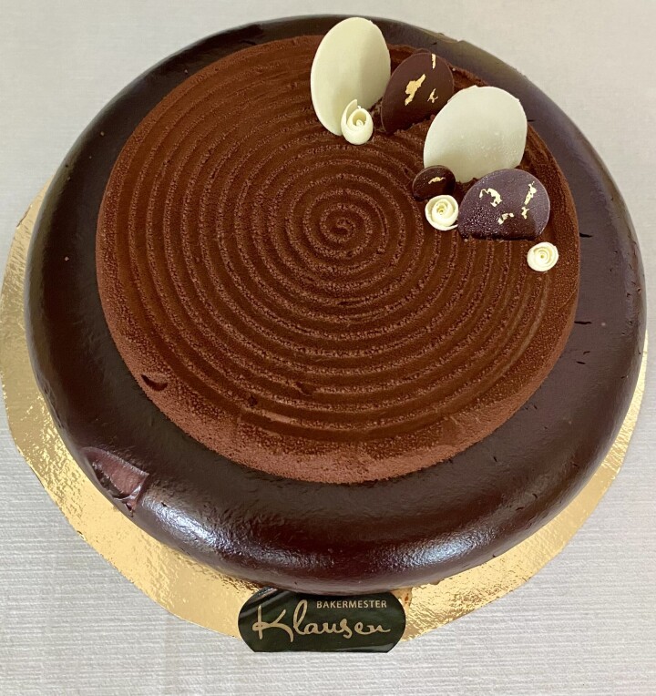 Ida Dahl vant kategorien kake med denne sjokoladekaken.