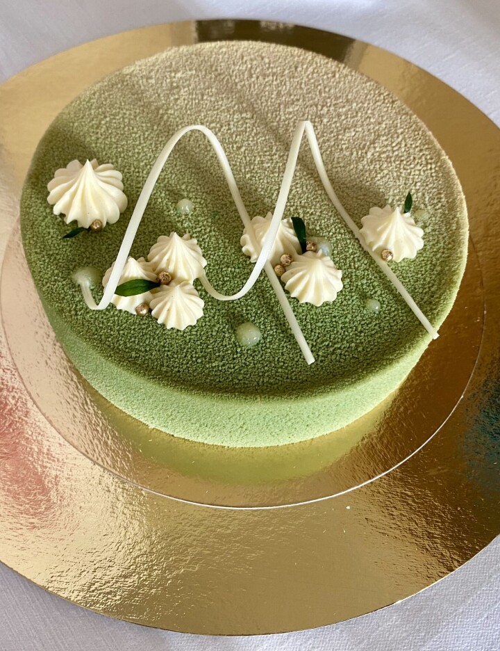 Julie Meyers kake kom på andreplass.