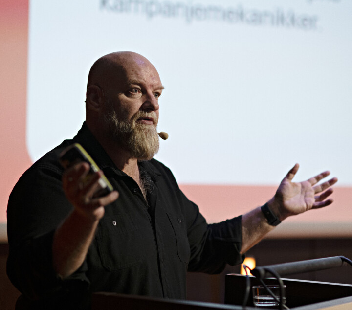Kreativ leder i Opinion, Ole Petter Nyhaug, oppdaterte forsamlingen på de nye forbrukertrendene.