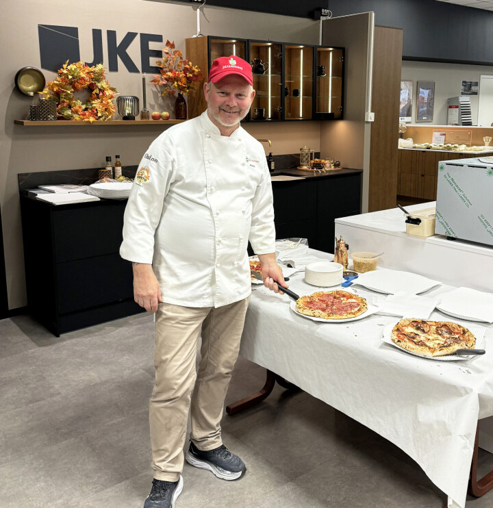 René Munthe Eik i Pizzamani er vinner av Møllerens Inspirasjonspris 2024.